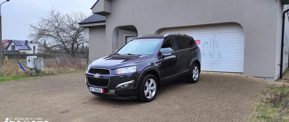 Chevrolet Captiva cena 32999 przebieg: 187000, rok produkcji 2012 z Swarzędz małe 301